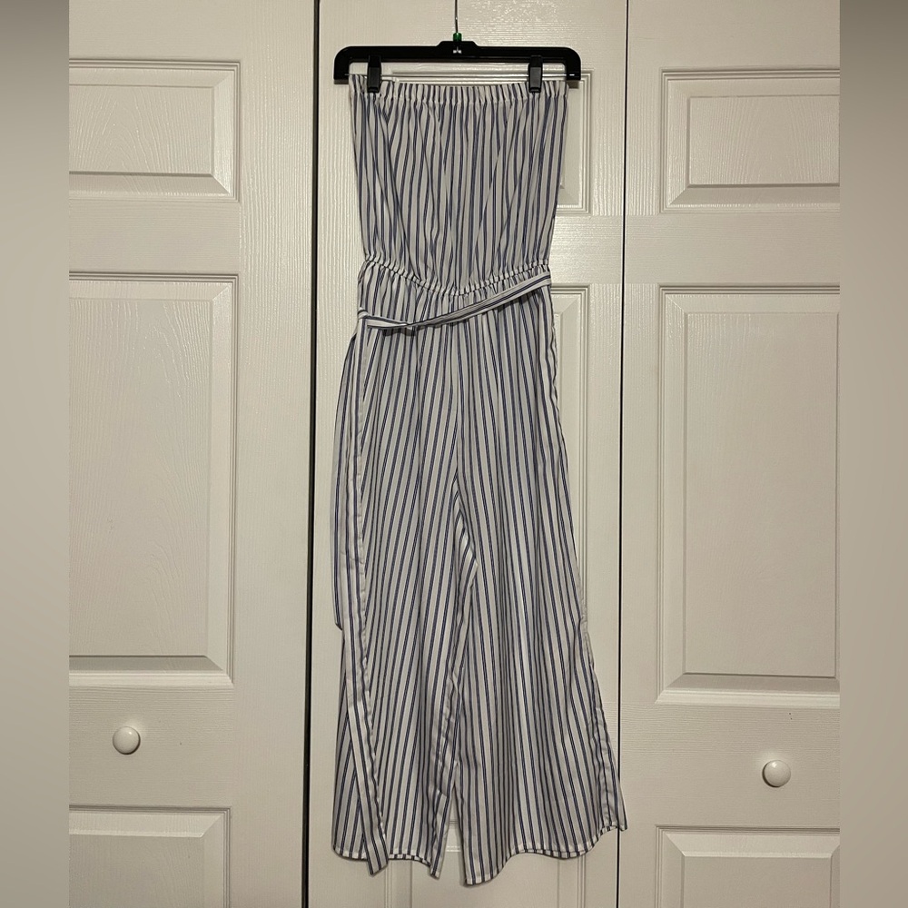 Striped Jumpsuit